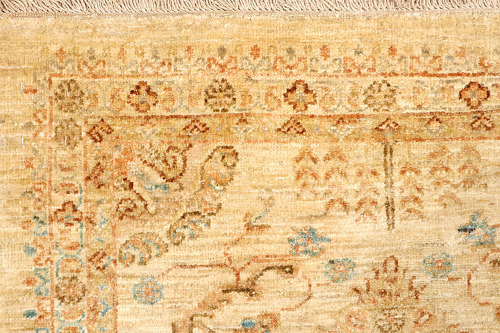 Blanched Almond Oushak 2'  9" x 7'  8" - No. QA67307