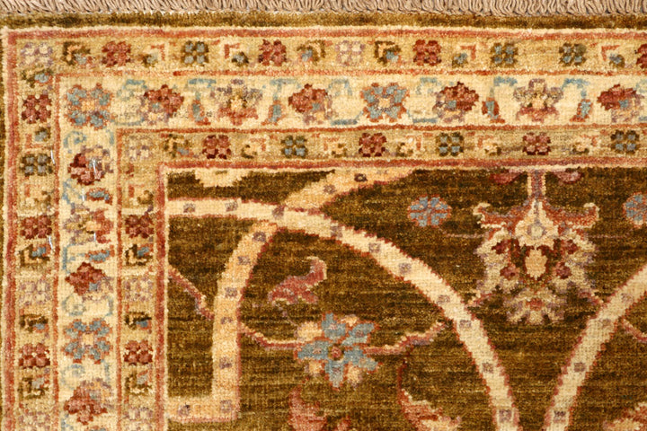 Olive Oushak 2' 7 x 8' - No. 65466 - ALRUG Rug Store