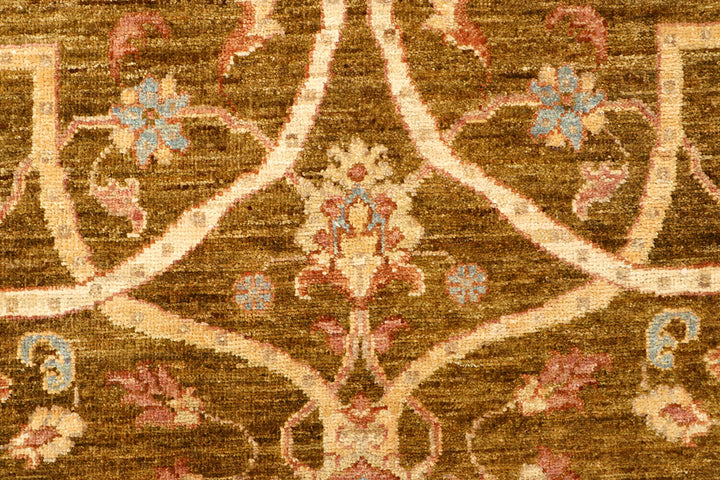 Olive Oushak 2' 7 x 8' - No. 65466 - ALRUG Rug Store