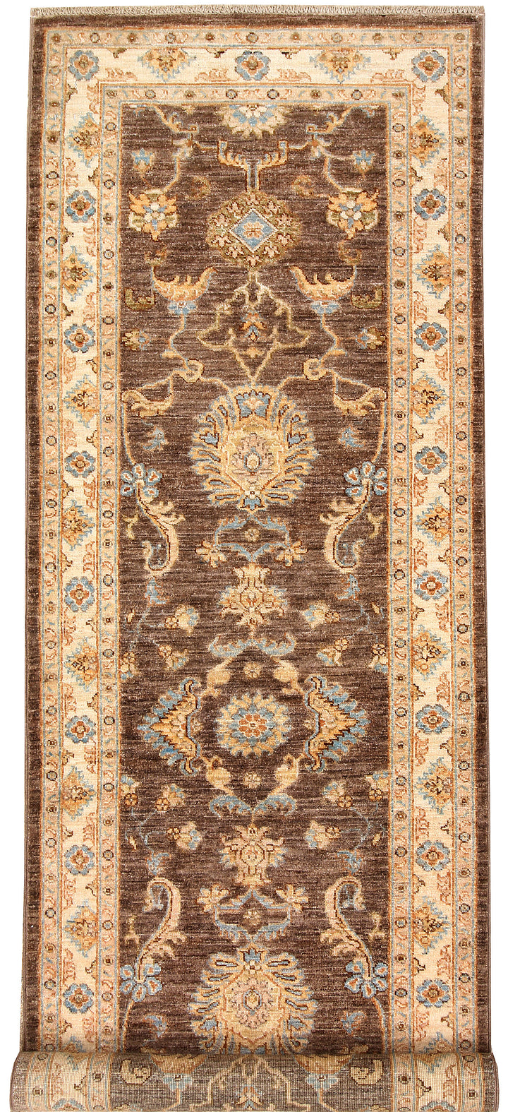 Saddle Brown Oushak 2'  6" x 7'  9" - No. QA14825