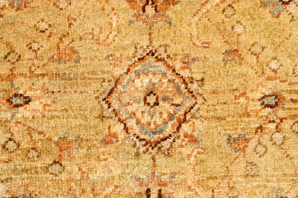 Dark Goldenrod Oushak 2' 7 x 10' 1 - No. 65472 - ALRUG Rug Store