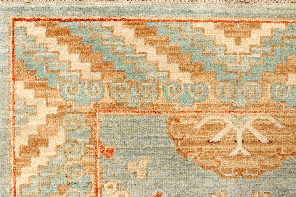 Silver Oushak 2' 6 x 6' - No. 65476 - ALRUG Rug Store