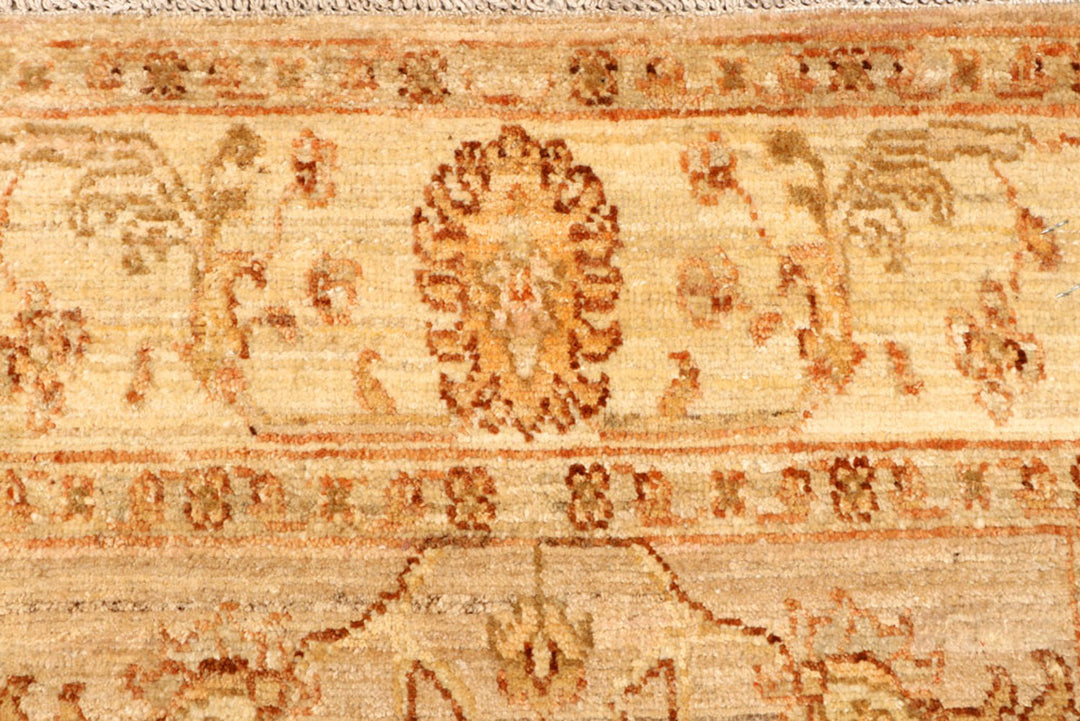 Tan Oushak 2'  7" x 11'  1" - No. QA22477