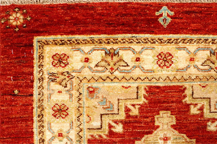 Orange Red Oushak 2'  7" x 8'  2" - No. QA22795