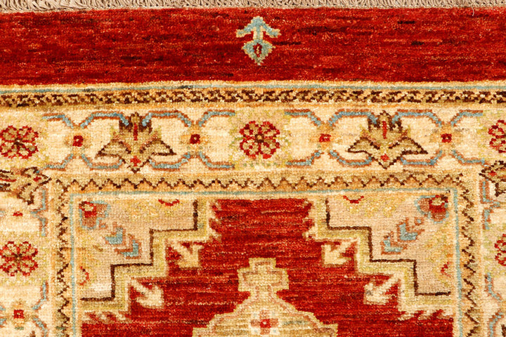 Orange Red Oushak 2'  7" x 8'  2" - No. QA22795