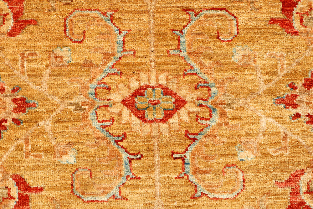 Dark Goldenrod Ziegler 2' 9 x 8' - No. 65484 - ALRUG Rug Store