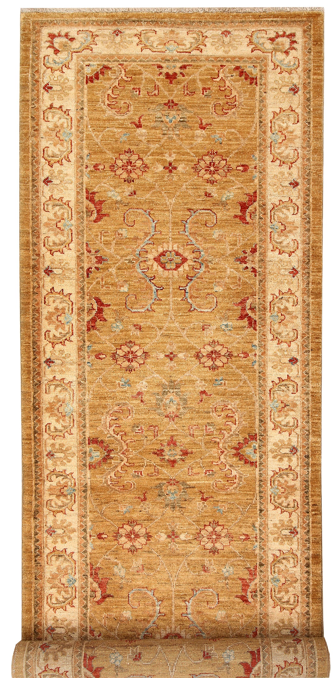 Dark Goldenrod Ziegler 2' 9 x 8' - No. 65484 - ALRUG Rug Store