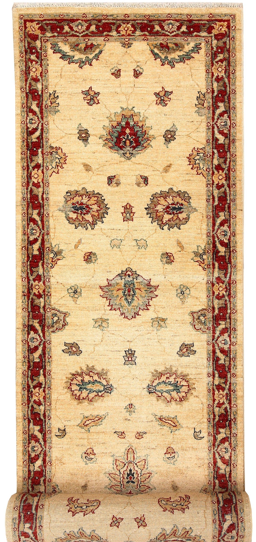 Bisque Ziegler 2' 7 x 12' 7 - No. 65485 - ALRUG Rug Store