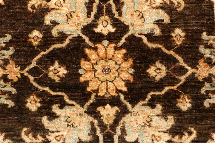 Saddle Brown Oushak 2'  8" x 7'  11" - No. QA14940