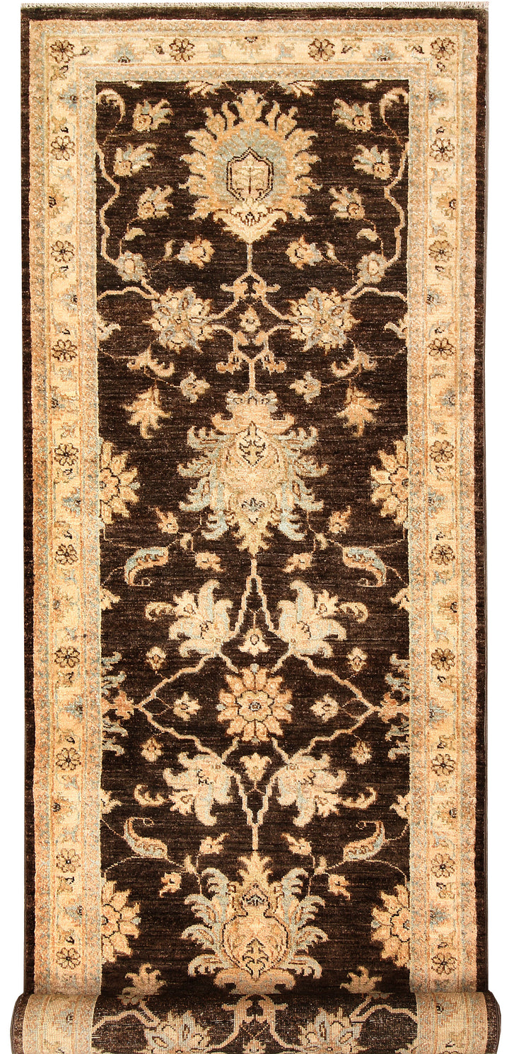 Saddle Brown Oushak 2'  8" x 7'  11" - No. QA14940