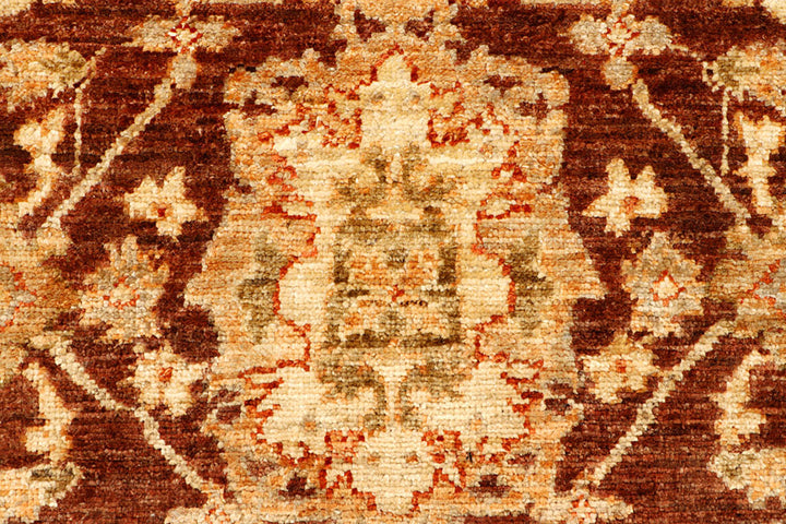 Saddle Brown Oushak 2'  5" x 11' " - No. QA30008