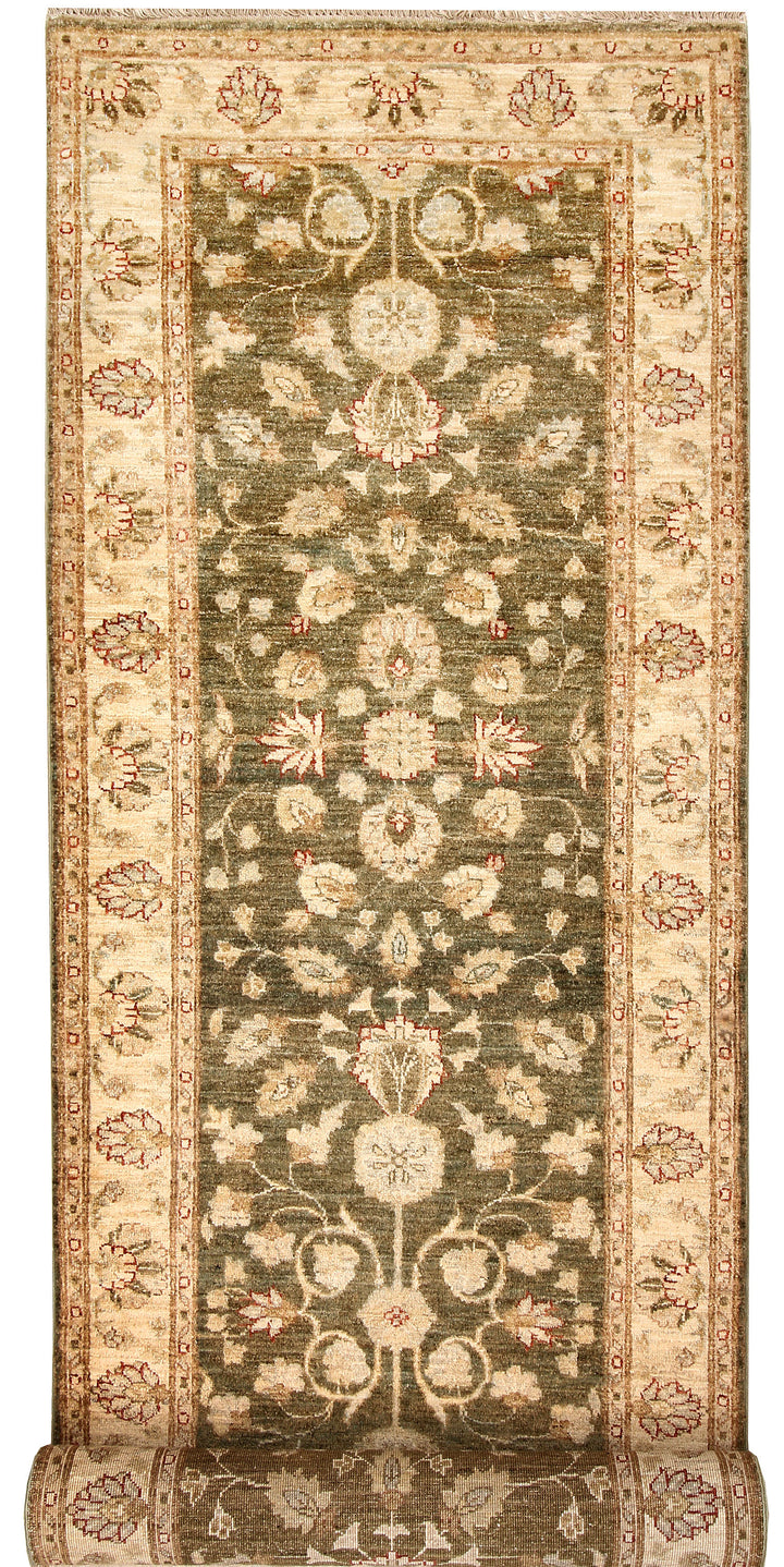 Olive Oushak 2'  9" x 10'  6" - No. QA43663