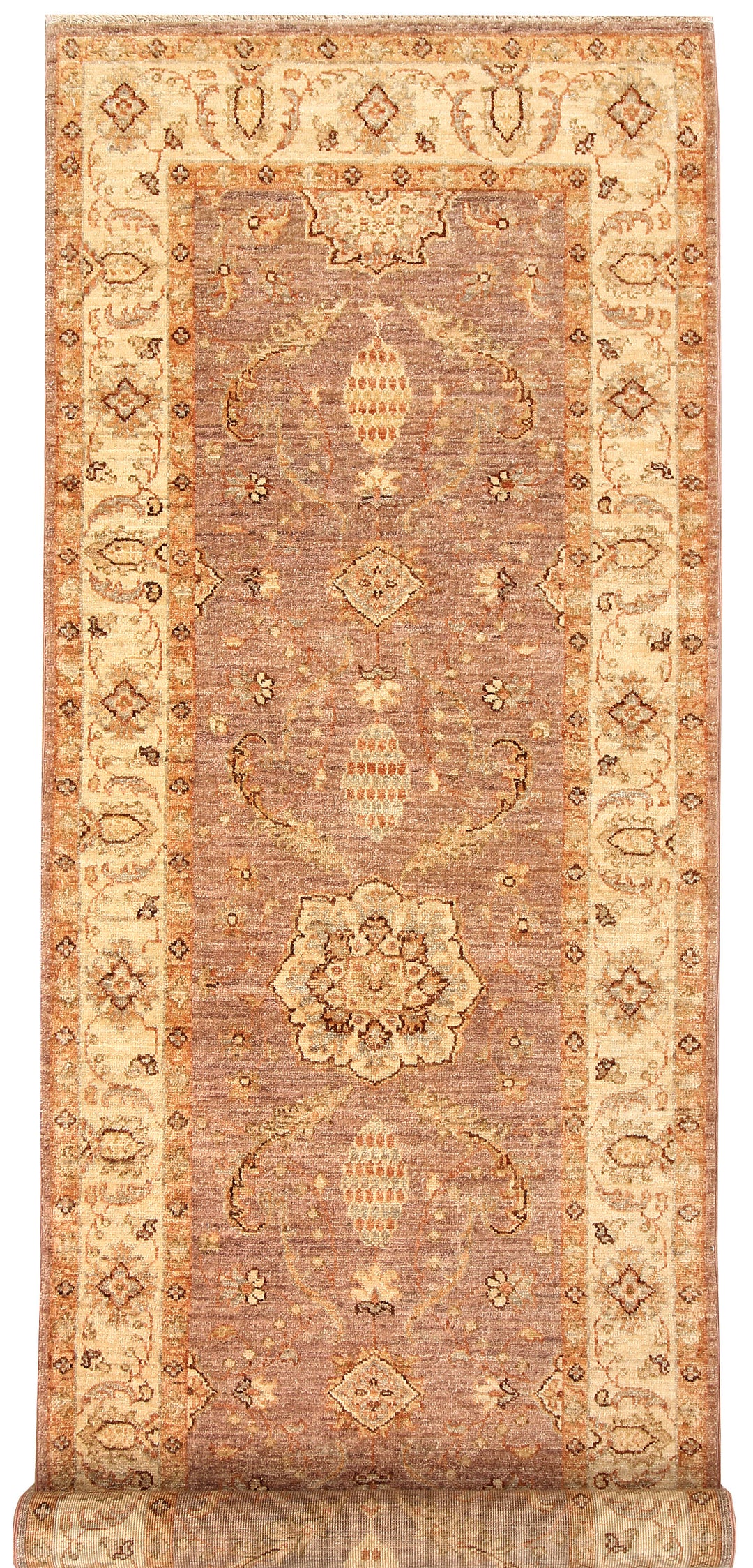 Rosy Brown Oushak 2' 7 x 7' 5 - No. 65494 - ALRUG Rug Store