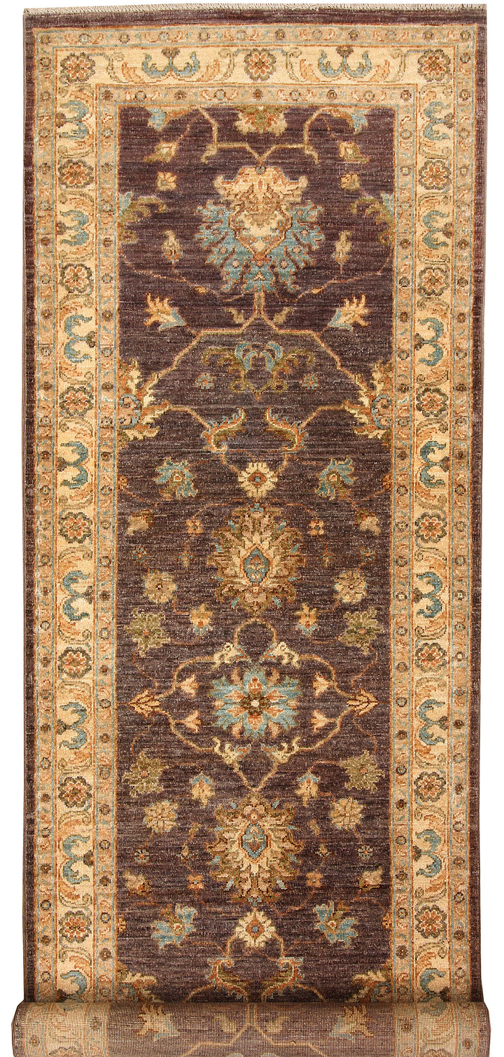 Rosy Brown Oushak 2'  7" x 9'  8" - No. QA87278