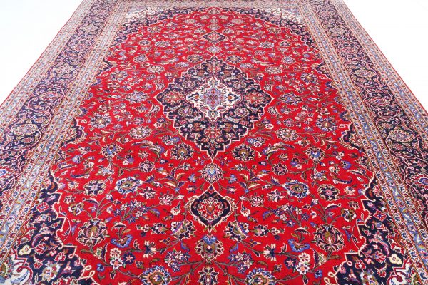 Kashan 9’ 6″ x 13’ 6″ - No. AV32836