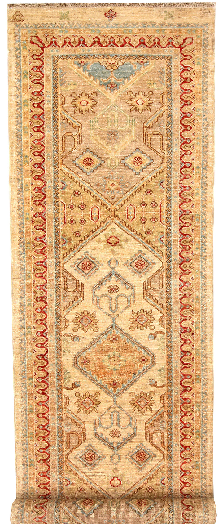 Multi Colored Oushak 2' 4 x 8' 3 - No. 65503 - ALRUG Rug Store