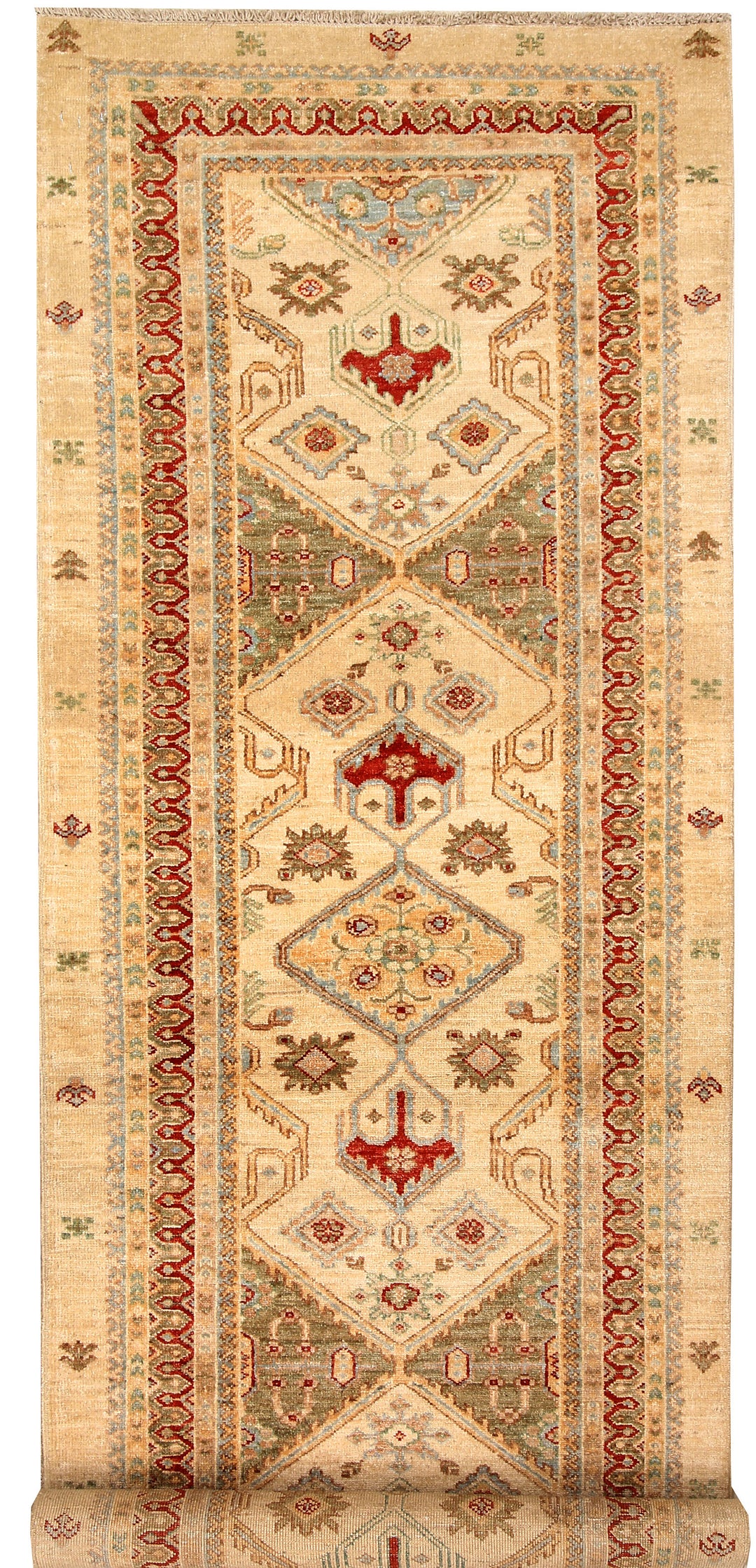 Multi Colored Ziegler 2' 7 x 7' 3 - No. 65506 - ALRUG Rug Store