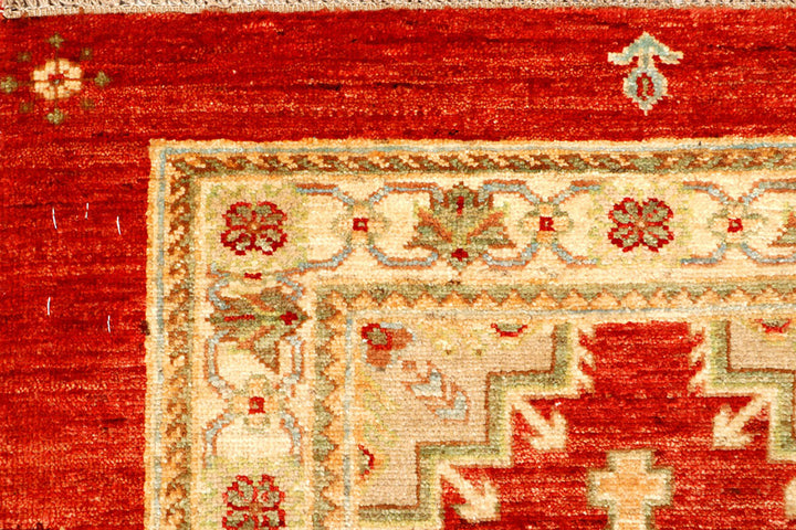 Red Oushak 2'  9" x 7'  10" - No. QA77774