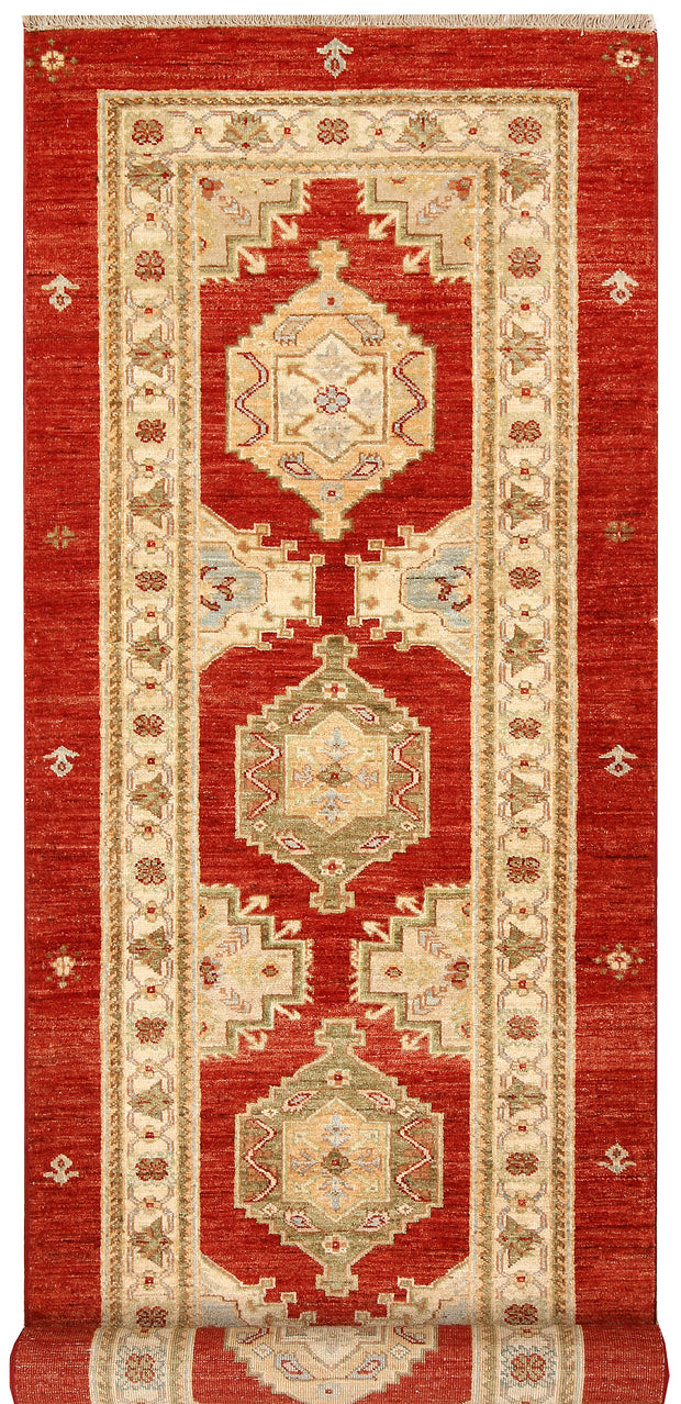 Red Oushak 2' 9 x 7' 10 - No. 65512 - ALRUG Rug Store