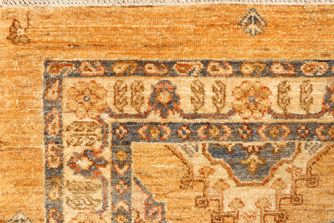 Navajo White Oushak 2'  7" x 8' " - No. QA41278