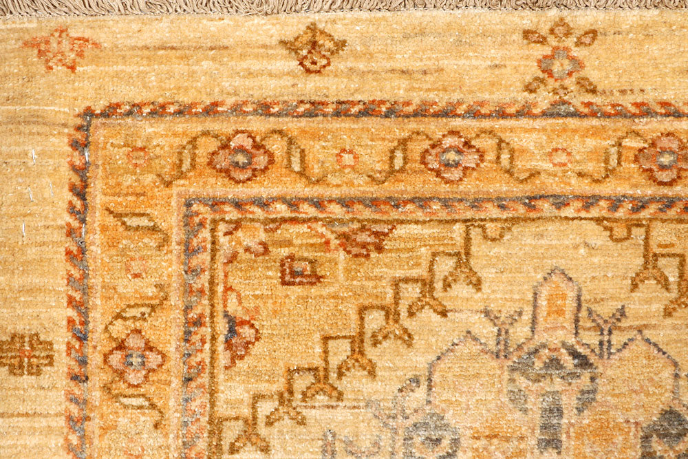 Navajo White Oushak 2' 9 x 8' 11 - No. 65523 - ALRUG Rug Store