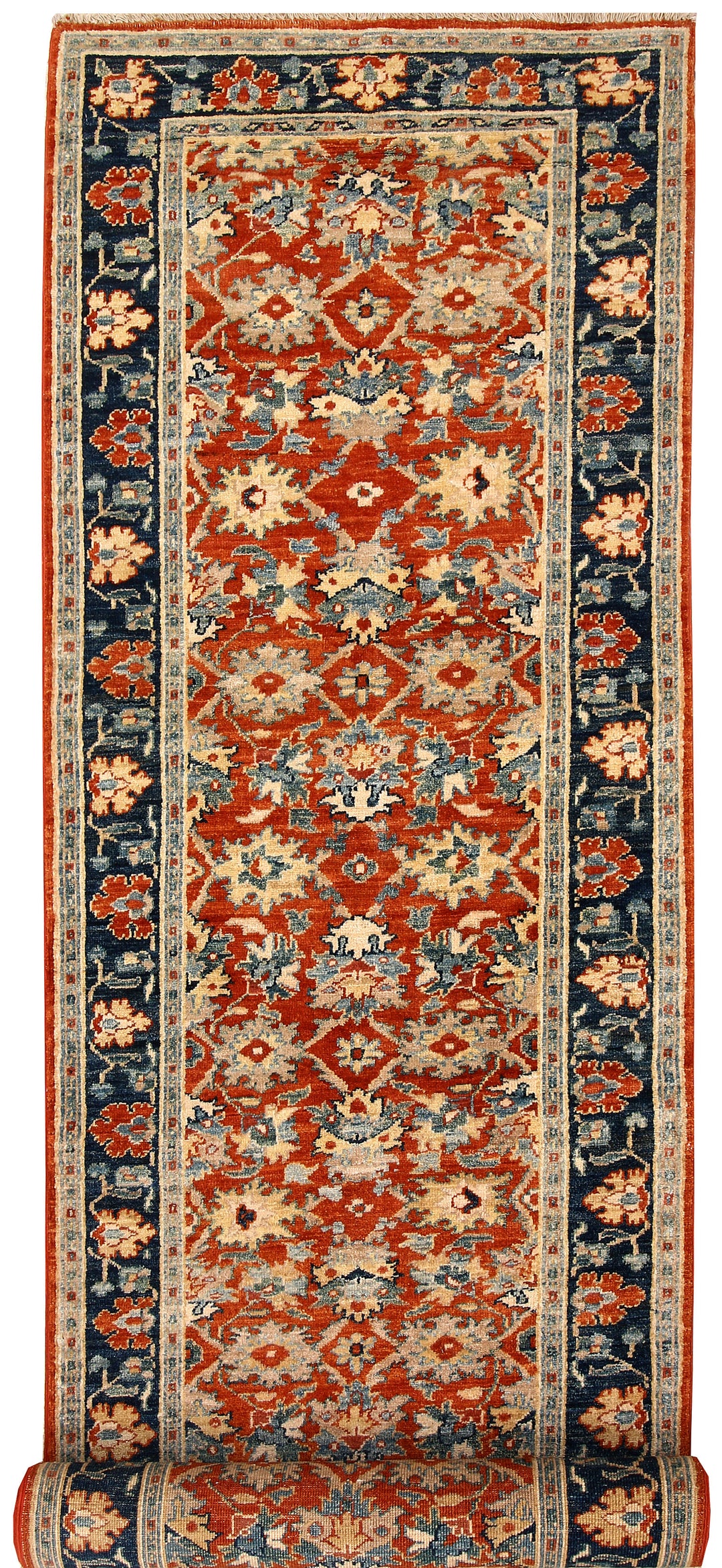 Orange Red Ziegler 2' 7 x 9' 9 - No. 65526 - ALRUG Rug Store
