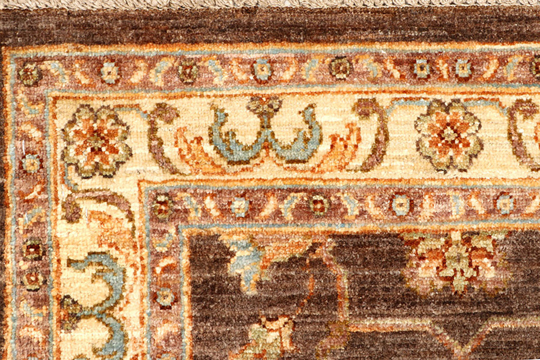 Saddle Brown Oushak 2'  7" x 8'  7" - No. QA31183