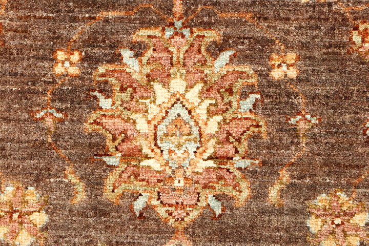 Saddle Brown Oushak 2'  7" x 8'  7" - No. QA31183