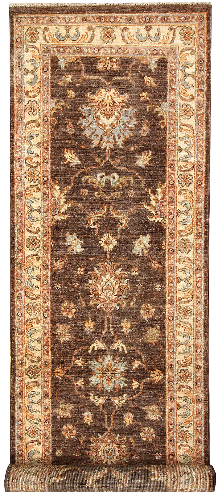 Saddle Brown Oushak 2'  7" x 8'  7" - No. QA31183