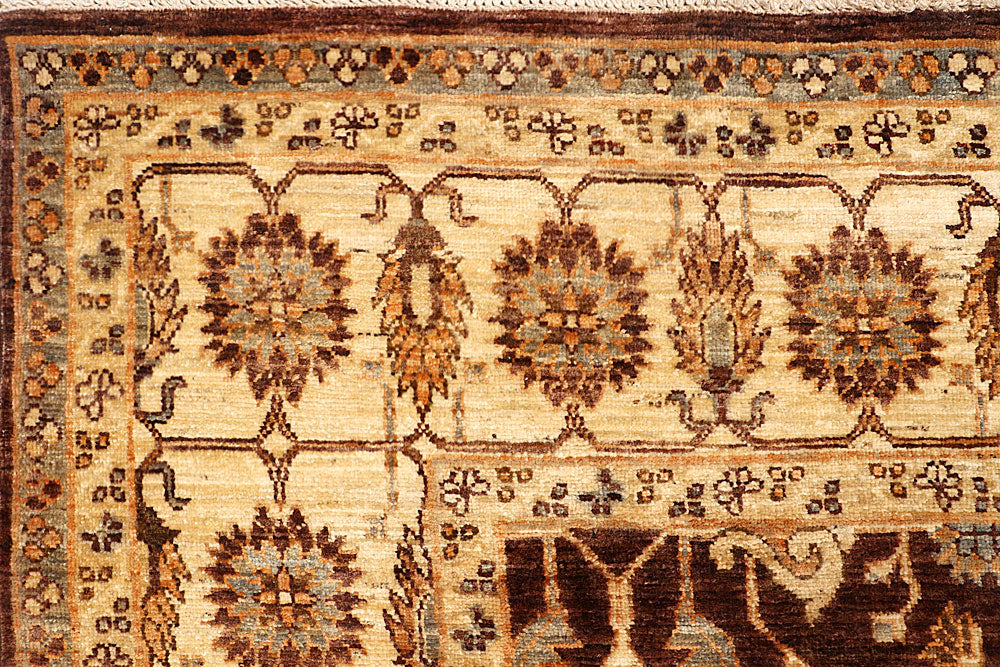 Saddle Brown Ziegler 6' 6 x 9' 8 - No. 65536 - ALRUG Rug Store
