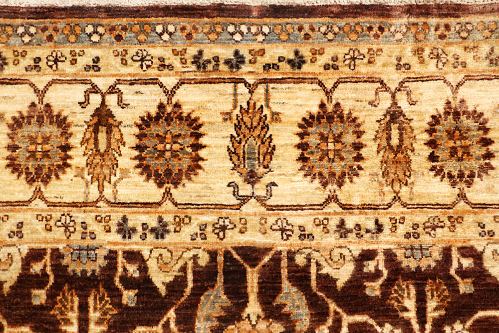 Saddle Brown Ziegler 6' 6 x 9' 8 - No. 65536 - ALRUG Rug Store