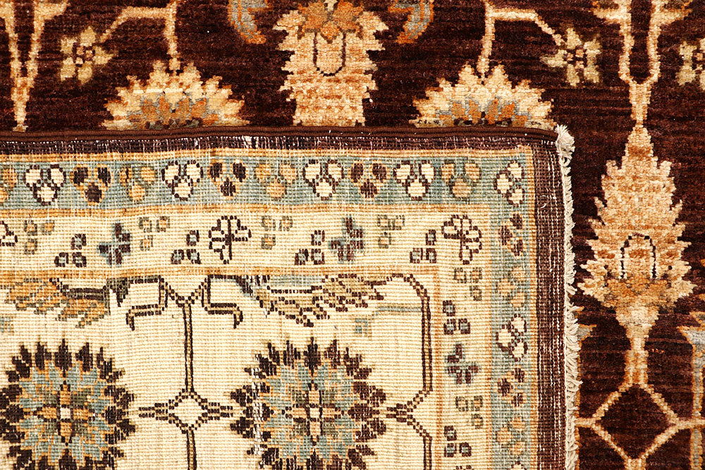 Saddle Brown Ziegler 6' 6 x 9' 8 - No. 65536 - ALRUG Rug Store