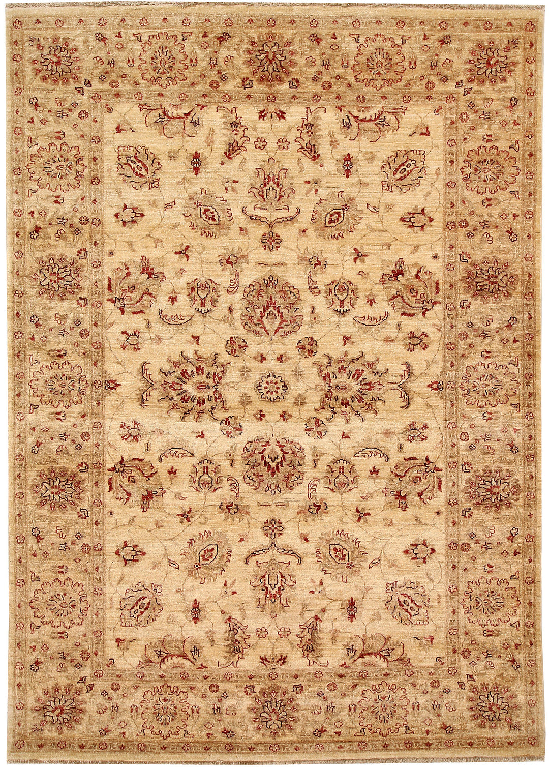 Navajo White Ziegler 5' 5 x 7' 9 - No. 65537 - ALRUG Rug Store