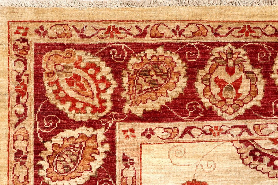 Navajo White Oushak 6'  2" x 7'  9" - No. QA98953