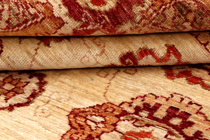 Navajo White Oushak 6' 2 x 7' 9 - No. 65539 - ALRUG Rug Store