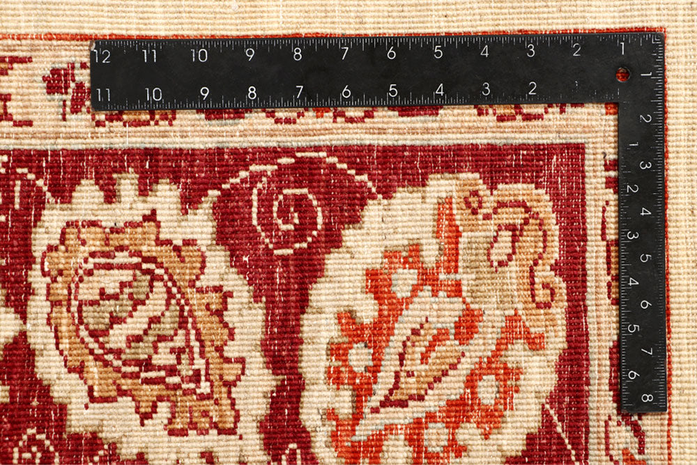 Navajo White Oushak 6' 2 x 7' 9 - No. 65539 - ALRUG Rug Store