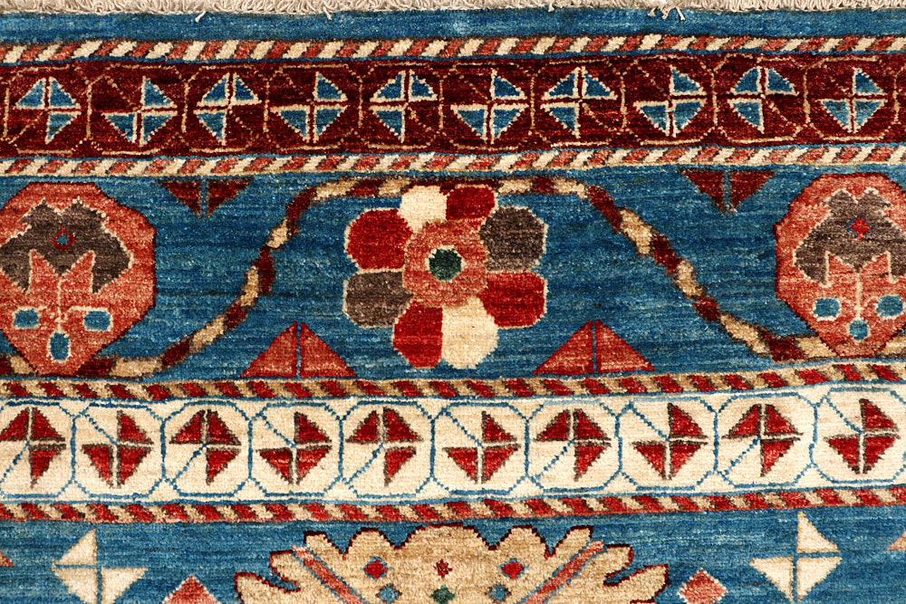 Deep Sky Blue Oushak 6' x 8' 7 - No. 65541 - ALRUG Rug Store