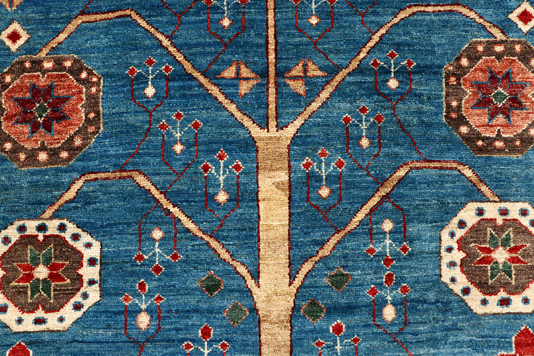 Deep Sky Blue Oushak 6'  x" 8'  7" - No. QA41040