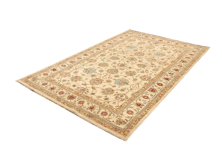 Navajo White Ziegler 5' 5 x 8' 4 - No. 65543 - ALRUG Rug Store