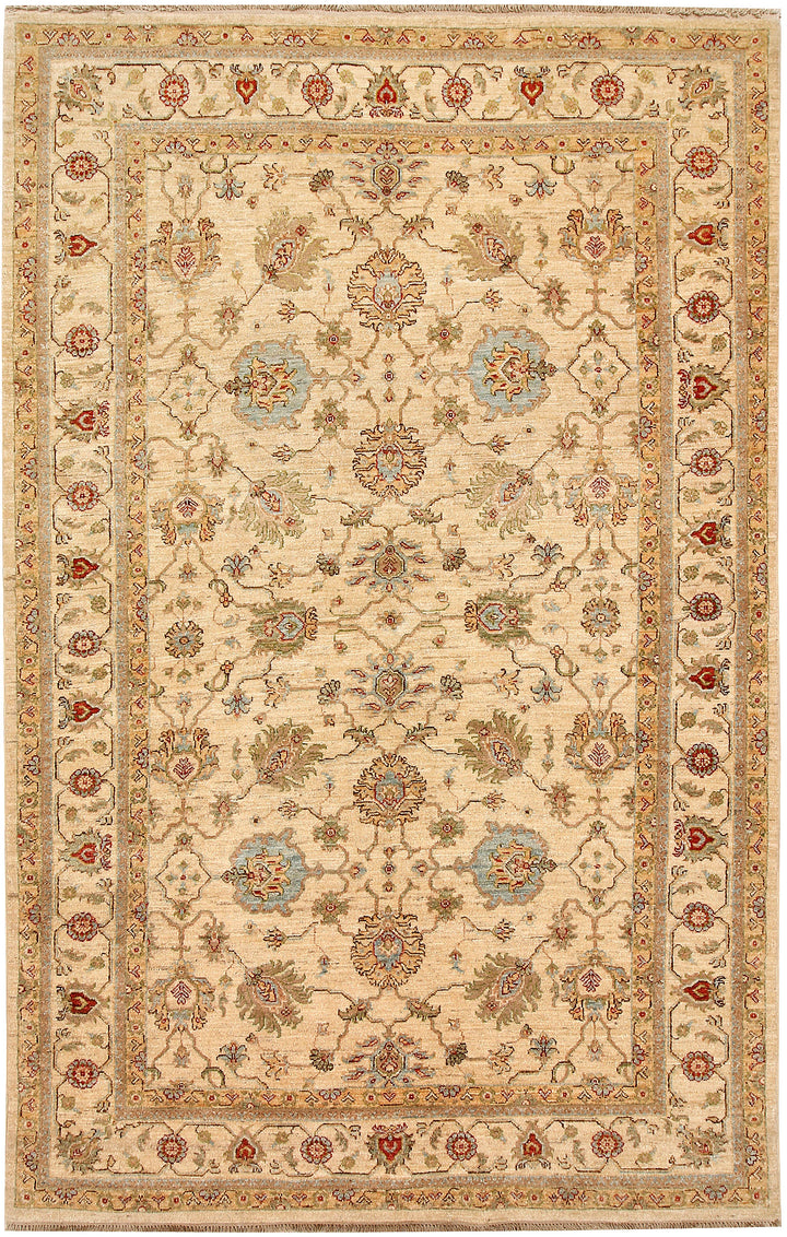Navajo White Ziegler 5' 5 x 8' 4 - No. 65543 - ALRUG Rug Store