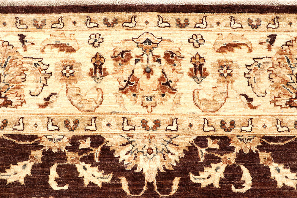 Saddle Brown Ziegler 6' 5 x 9' 4 - No. 65544 - ALRUG Rug Store