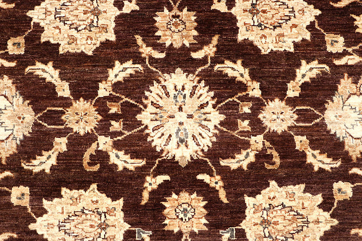 Saddle Brown Ziegler 6' 5 x 9' 4 - No. 65544 - ALRUG Rug Store