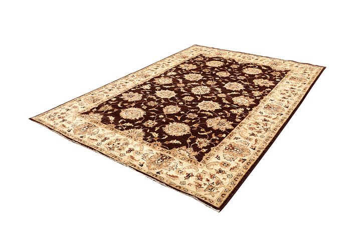 Saddle Brown Ziegler 6' 5 x 9' 4 - No. 65544 - ALRUG Rug Store