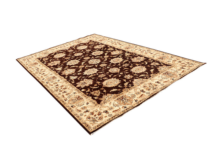 Saddle Brown Ziegler 6' 5 x 9' 4 - No. 65544 - ALRUG Rug Store