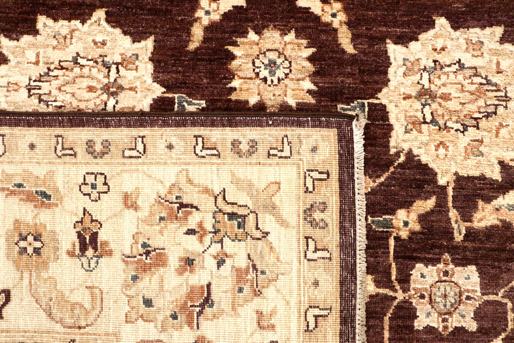 Saddle Brown Ziegler 6' 5 x 9' 4 - No. 65544 - ALRUG Rug Store