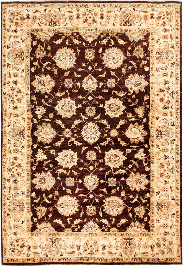 Saddle Brown Ziegler 6' 5 x 9' 4 - No. 65544 - ALRUG Rug Store