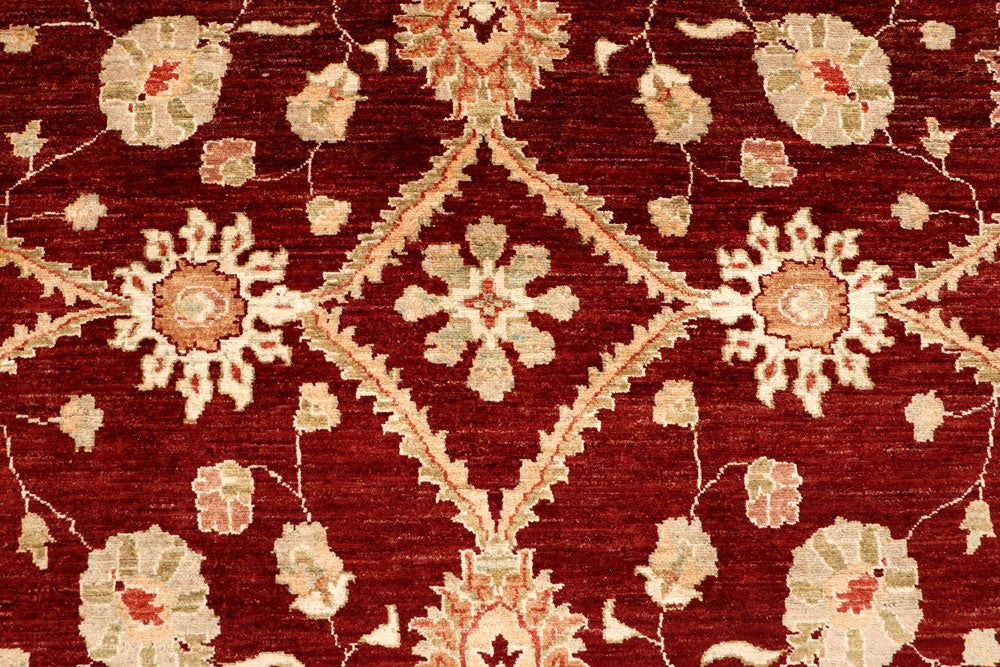 Maroon Ziegler 6' 6 x 10' 2 - No. 65545 - ALRUG Rug Store