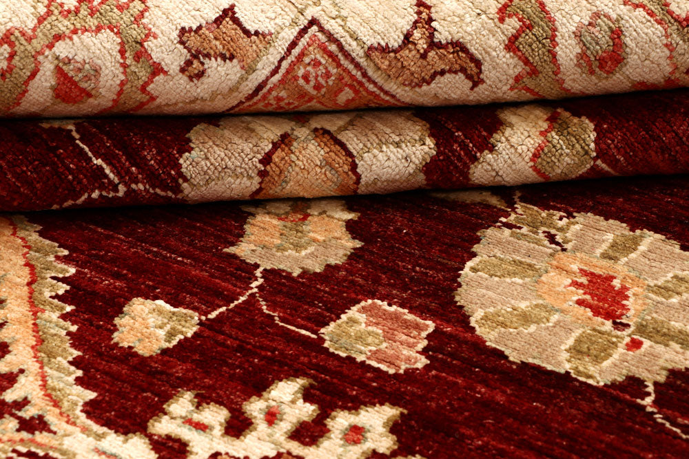 Maroon Ziegler 6' 6 x 10' 2 - No. 65545 - ALRUG Rug Store