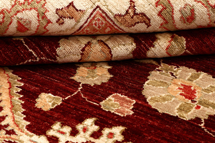 Maroon Ziegler 6' 6 x 10' 2 - No. 65545 - ALRUG Rug Store