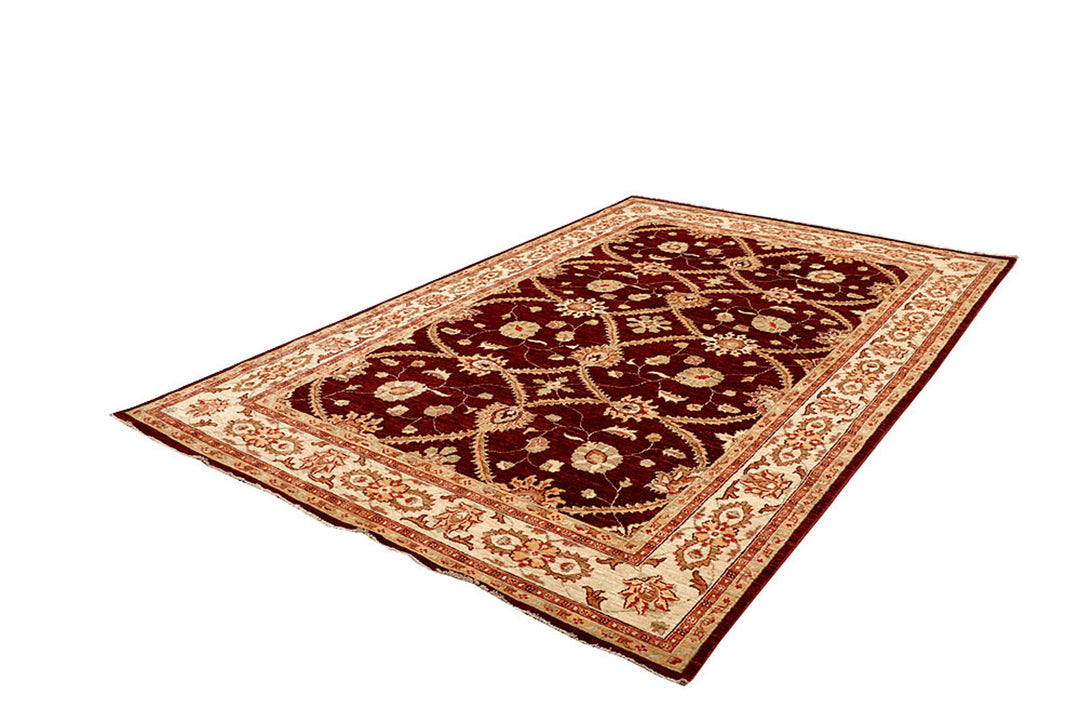 Maroon Ziegler 6'  6" x 10'  2" - No. QA46526